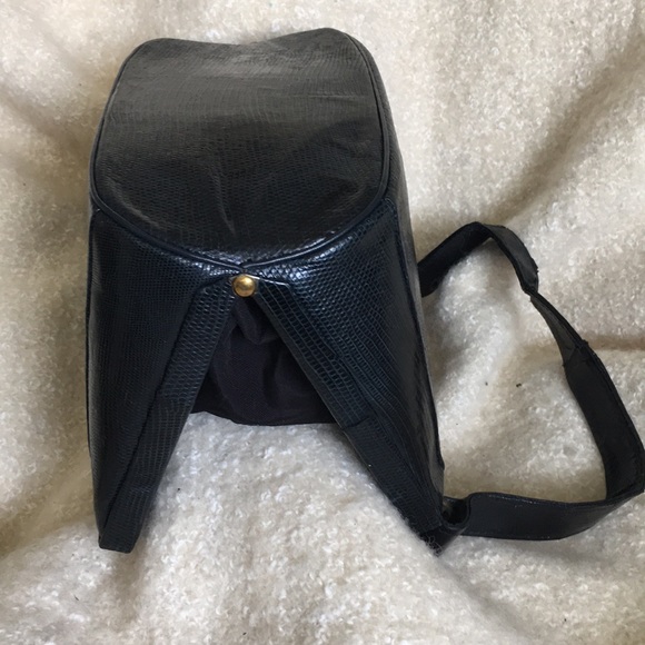 Vintage black dress purse 8 x 5 x 3 t - Picture 5 of 8